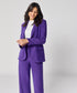 Dark Purple Oversized Every Day Blazer