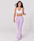 Ponte Flared Light Purple Pant