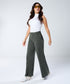 Khaki Pleated Pants