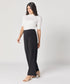 Black Flared Formal Trouser