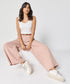 Flair Light Pink Twill Pant