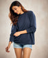 Blue Comfort Color Long Sleeve T-Shirt