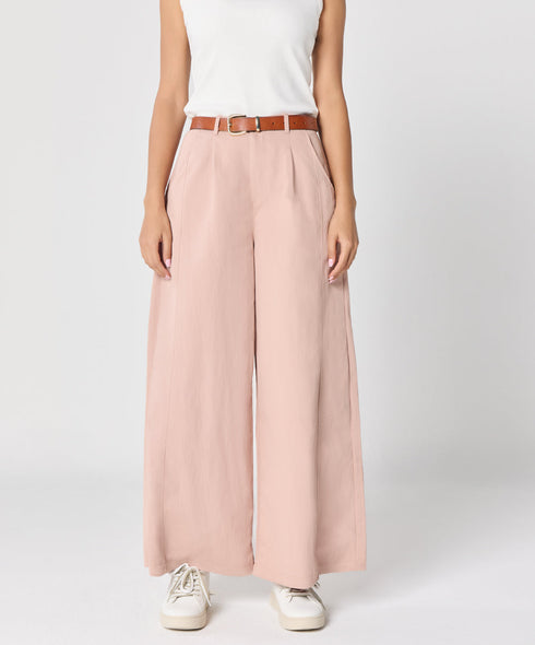 Flair Light Pink Twill Pant