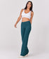 Ponte Flared Green Pant