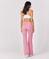 Ponte Flared Pink Pant