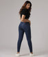 Mid Waist Blue Jean