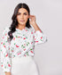 Cherry Printed Chiffon Top