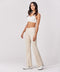 Ponte Flared Beige Pant