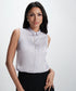 Sleeveless Embelished Elegant Formal Top-Lavendra