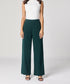 Green Flared Formal Trouser