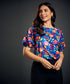 Short Sleeve Printed Top