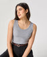 Light Grey Rib Cami Top