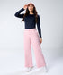 Pink Pleated Pants