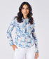 Breezy Blue Printed Comfortable Shirt