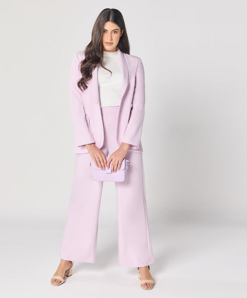 Pastel Lavender Oversized Every Day Blazer
