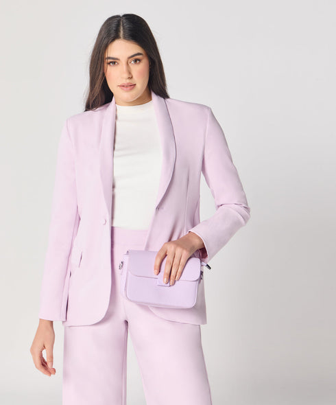 Pastel Lavender Oversized Every Day Blazer