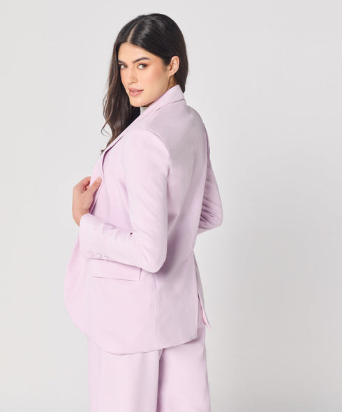 Pastel Lavender Oversized Every Day Blazer