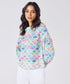 Long Sleeve Shell Printed Top