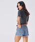 Distress Denim Short
