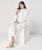 White Flared Formal Pant