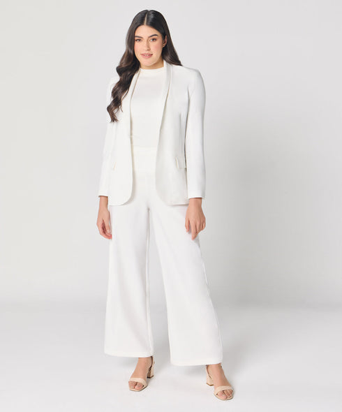 White Oversized Every Day Blazer