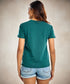 Dark Green Crew Neck T Shirt