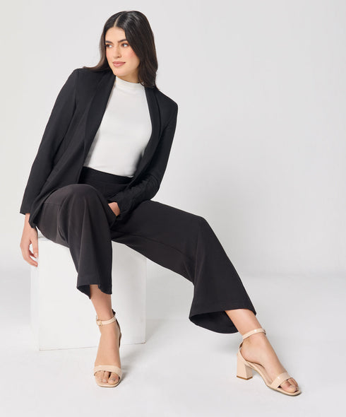 Black Oversized Every Day Blazer