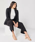 Black Flared Formal Trouser