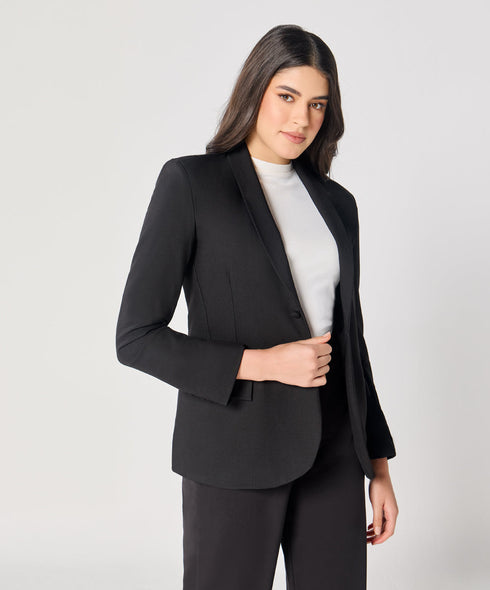 Black Oversized Every Day Blazer