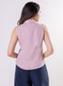 Scallop Detailed Sleeveless Cotton Top