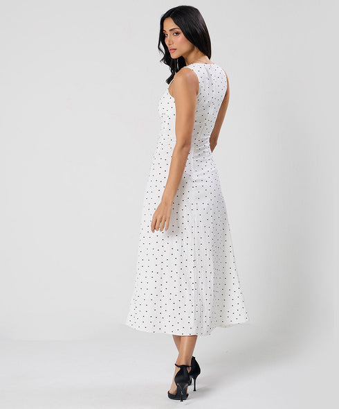 Sleeveless Empire Cut Aline Dress