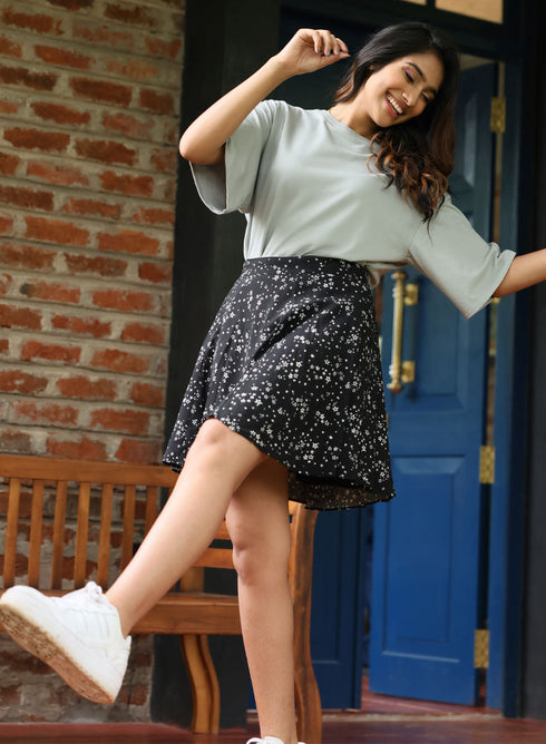 Grey Oversized T-shirt