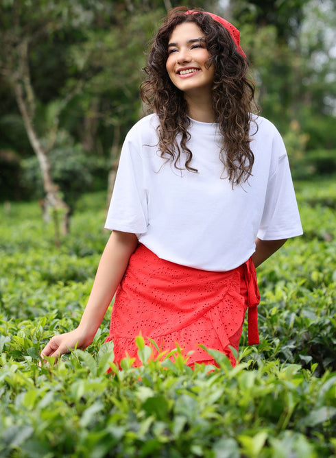 Oversized T-shirt - White