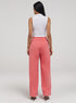 Flared Leg Formal Pant - Pink