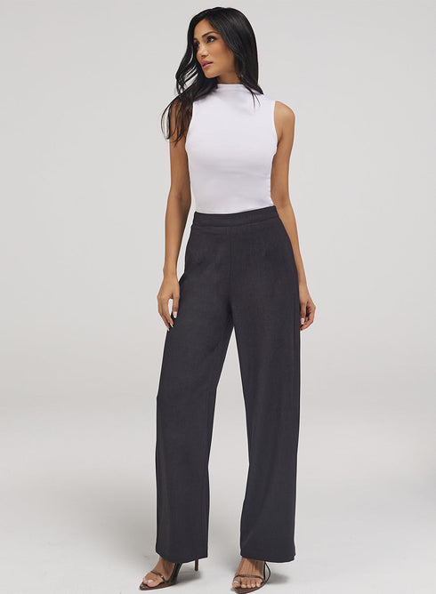 Flared Leg Formal Pant - Grey
