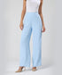 Flared Leg Formal Pant Sky Blue