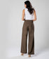 Flared Leg Formal Dark Khaki Pant