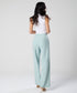 Flared Leg Light Green Pant