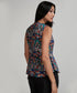 Sleeveless Printed Peplum Top