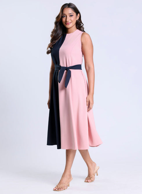 Two Tone Formal Dress