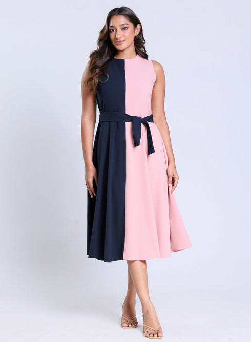Two Tone Formal Dress