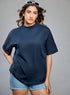 Dark Blue Oversized T-shirt