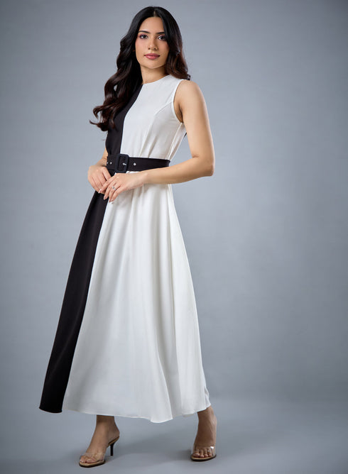 Two Tone Formal Dress