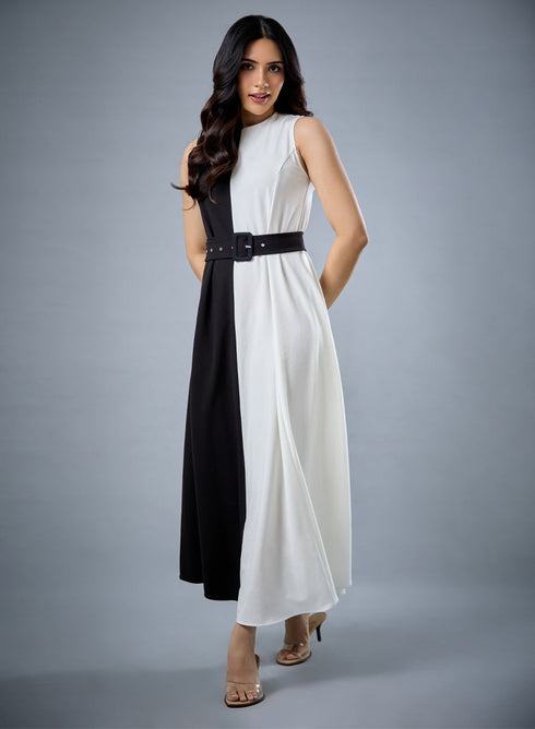 Two Tone Formal Dress