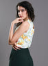 Sleeveless Yellow Floral Printed Top