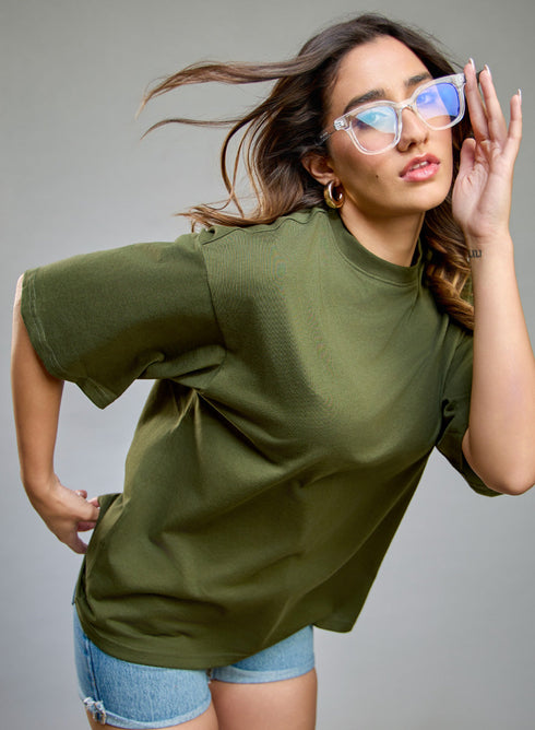 Green Oversized T-shirt
