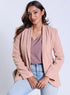 Over Sized Formal Blazer- Brown
