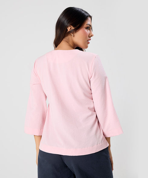 Wrap Around Vneck Top