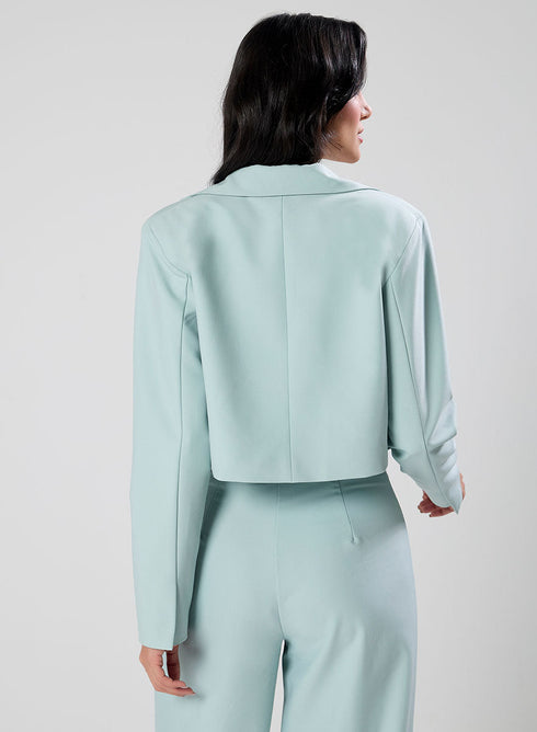 Crop Oversized Formal Blazer