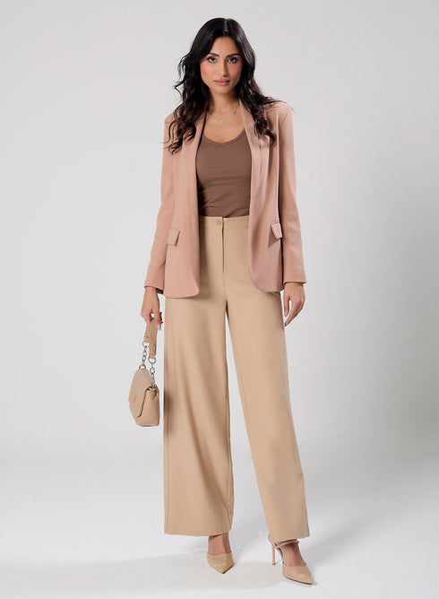 Over Sized Formal Blazer- Brown